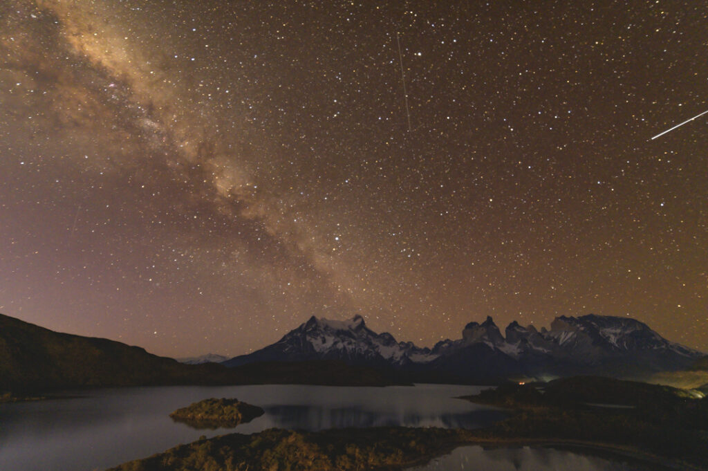 Via lacteal Torres del Paine